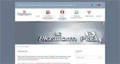 Desktop Screenshot of plastiform.es